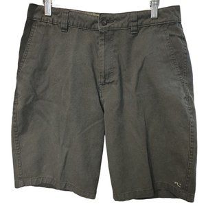 O'Neill Men's Black Casual Above Knee Chino Shorts 32